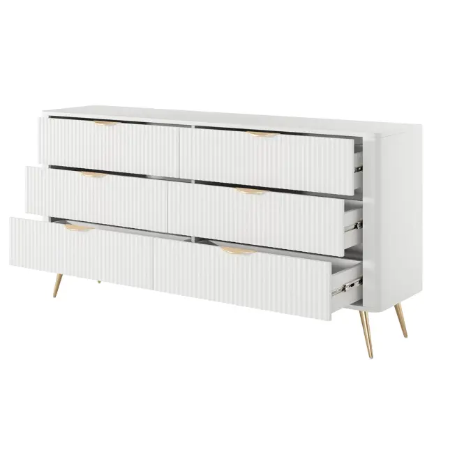 Komoda Lante  B 163 6s Biely