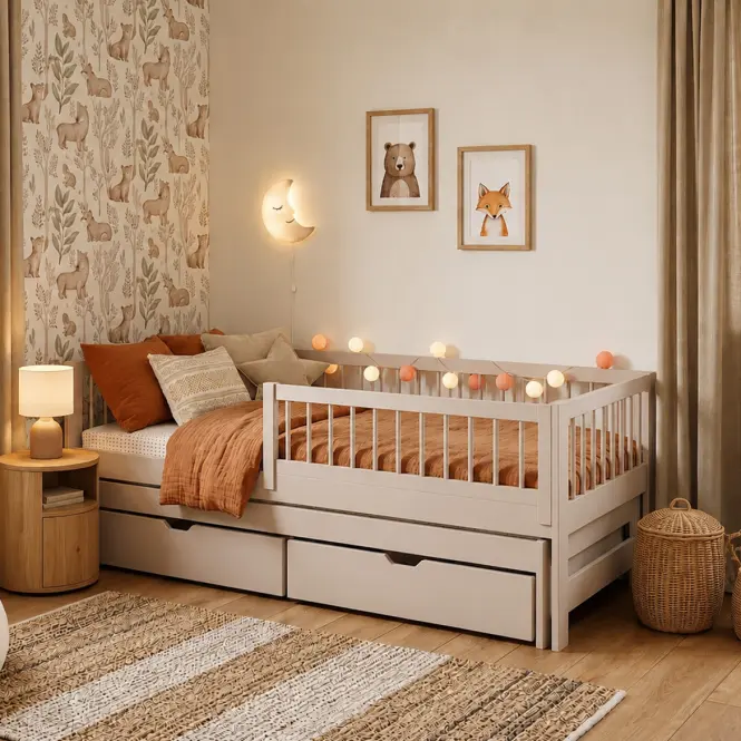 Posteľ Softi 90x200 cashmere