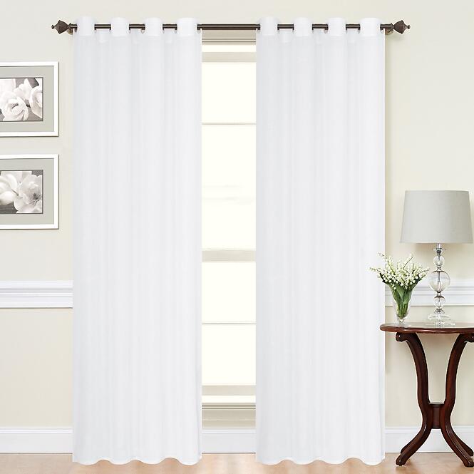 Záclona na krúžkoch KLARA 140x260 (SK)