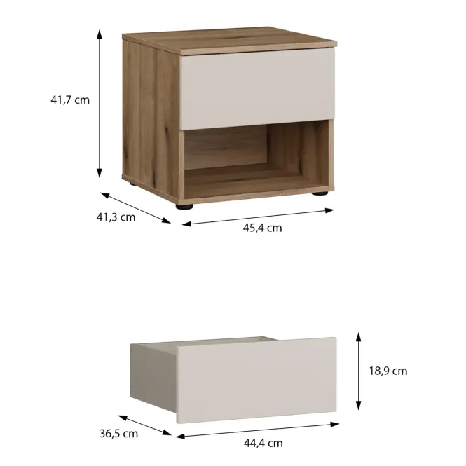 Nočný Stolík Collet Cetk012-Q303,3