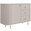 Komoda Ovalio 813 1f 3s Pieskovo-Béžová,2