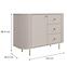 Komoda Ovalio 813 1f 3s Pieskovo-Béžová,5