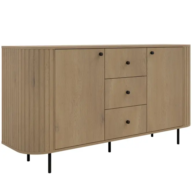 Komoda Ovalio 823  25 3s Dub Cremona