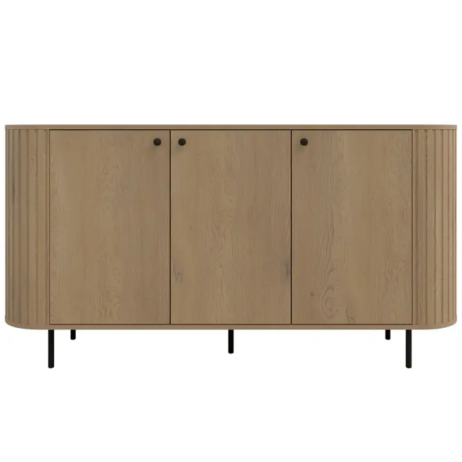 Komoda Ovalio 830  3f Dub Cremona