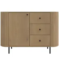Komoda Ovalio 813  1f 3s Dub Cremona