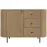 Komoda Ovalio 813  1f 3s Dub Cremona