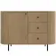 Komoda Ovalio 813  1f 3s Dub Cremona