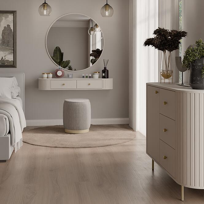 Zrkadlo Ovalio 701  Pieskovo-Béžová