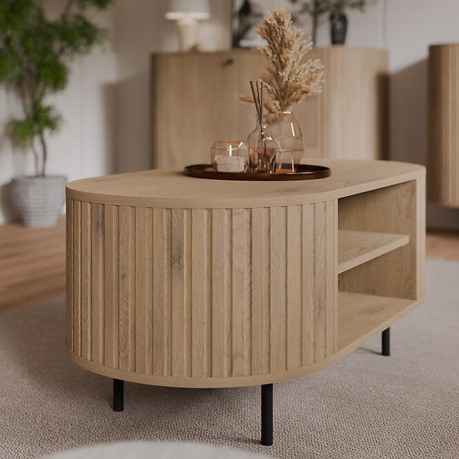 Konferenčný Stolík Ovalio 200  Dub Cremona