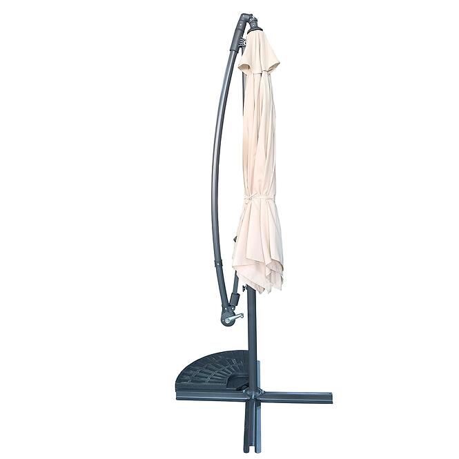 Záhradný slnečník 300cm yq-001 beige