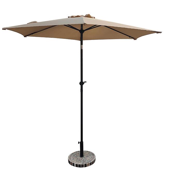 Záhradný slnečník Lodia 270 cm YQ-101 béžový,5