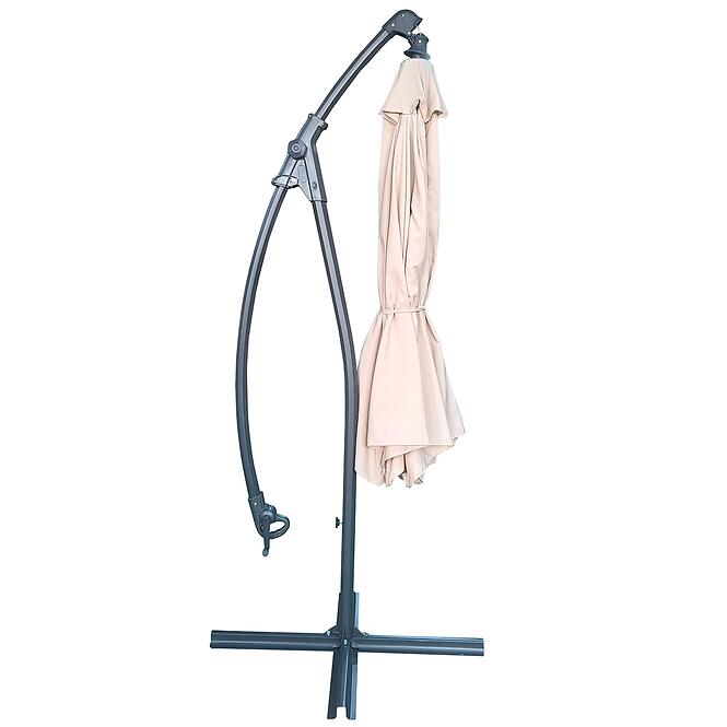 Záhradný slnečník Coma 300 cm YQ004 beige