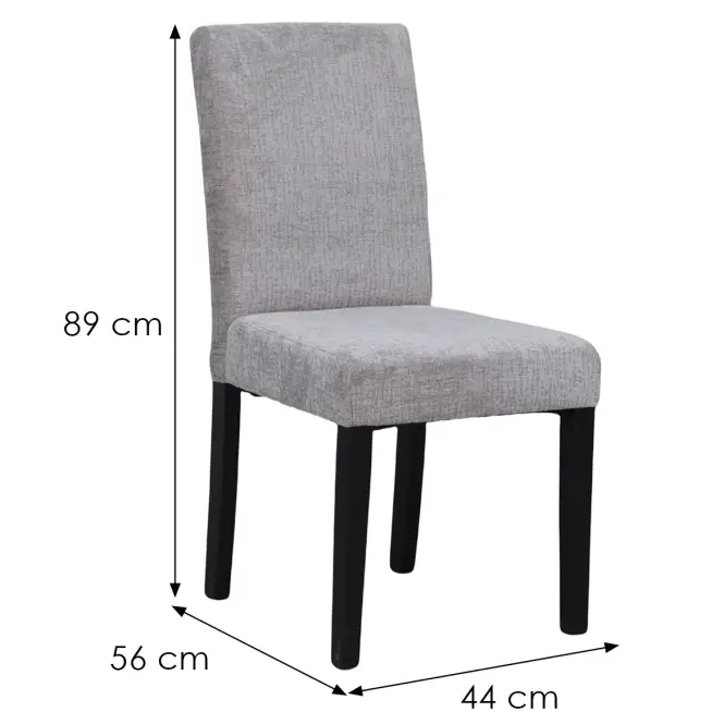 Stolička Lucien mini 12660 sivá,2