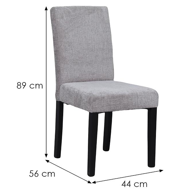 Stolička Lucien mini 12660 sivá,2