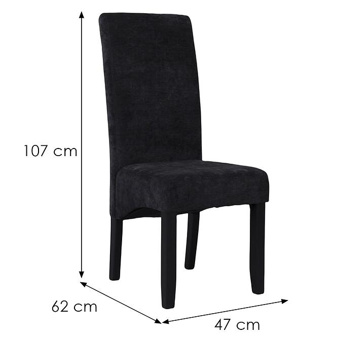 Stolička Niva 12662 čierna