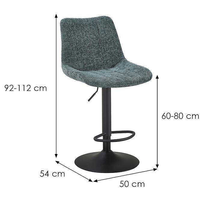 Barová Stolička Terra 12647 zelená,2