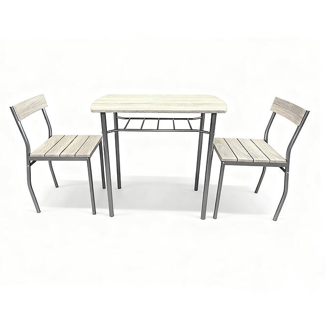 Jedálenská zostava Tivoli 1+2 sonoma/sivá