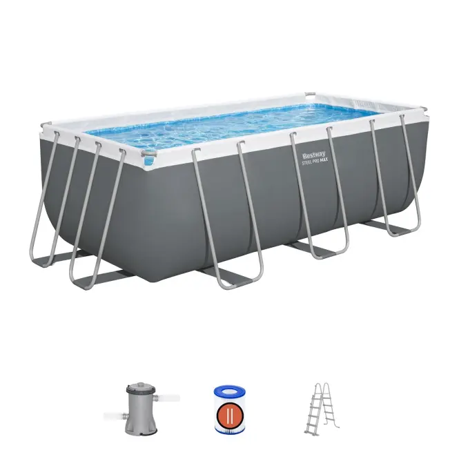 Obdĺžnikový bazén s rámom 4,12 x 2,01 x 1,22 m BESTWAY 56456