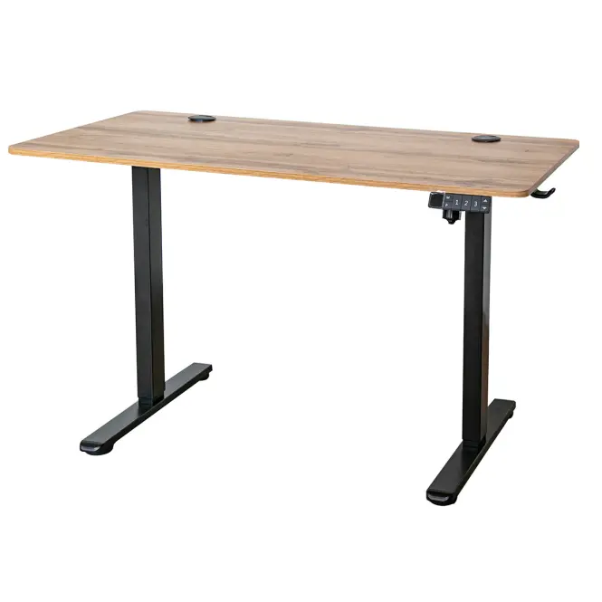 Elektrický písací stôl Seville 12530 dub/čierny,4