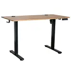 Elektrický stôl Seville 12530 prírodná/čierna