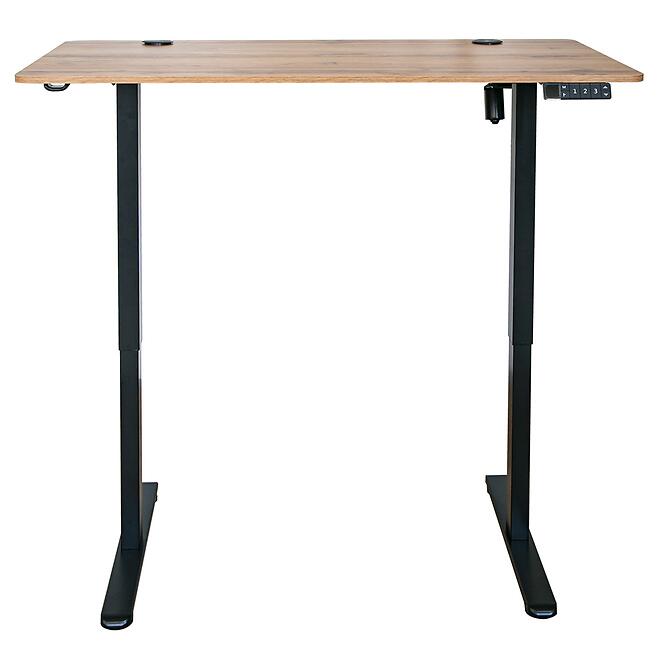 Elektrický stôl Seville 12530 prírodná/čierna