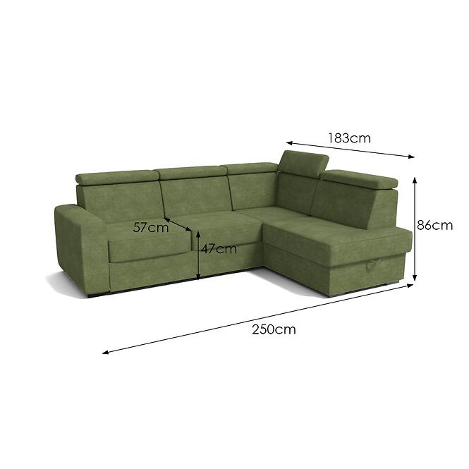 Rohová sedacia súprava Manhattan P Vibe 38