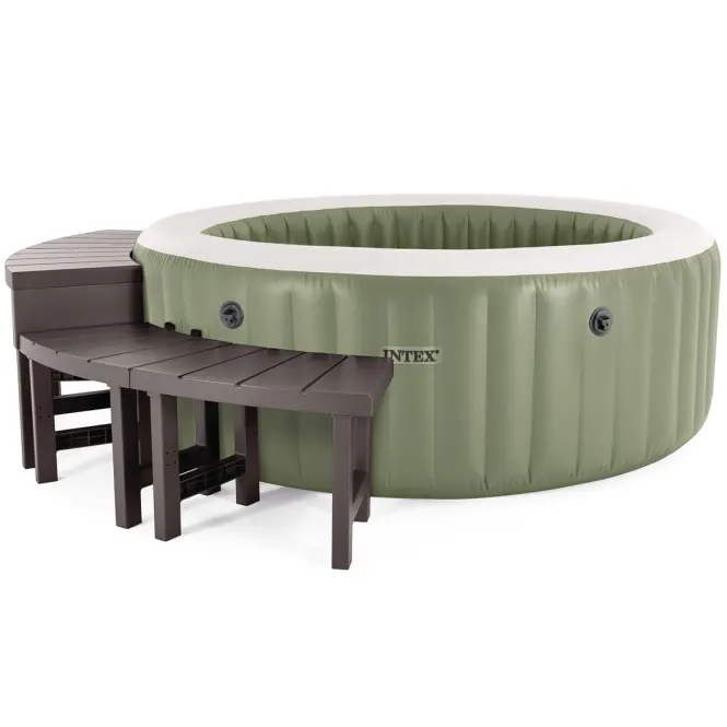 Bazén s hydromasážou SPA 2,16x0,71m Olie Green S2 28428NP