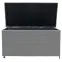 Záhradný box Tejn z technorattanu 80x80x160 sivý,5