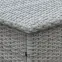 Záhradný box Tejn z technorattanu 80x80x160 sivý,6
