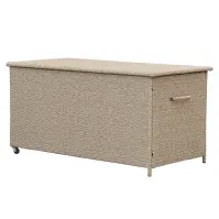 Záhradný box Tejn z technorattanu 80x80x160, prírodný