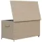 Záhradný box Tejn z technorattanu 80x80x160, prírodný,6