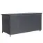Záhradný box Tejn z technorattanu 55x64x136 čierny