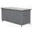 Záhradný box Tejn z technorattanu 55x64x136 sivý