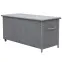 Záhradný box Tejn z technorattanu 55x64x136 sivý