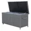 Záhradný box Tejn z technorattanu 55x64x136 sivý,4