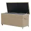 Záhradný box Tejn z technorattanu 55x64x136 prírodná farba,3