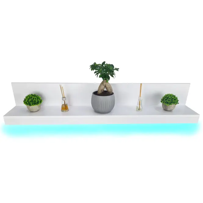 Závesná herná polica biela RGB BL2520136,7