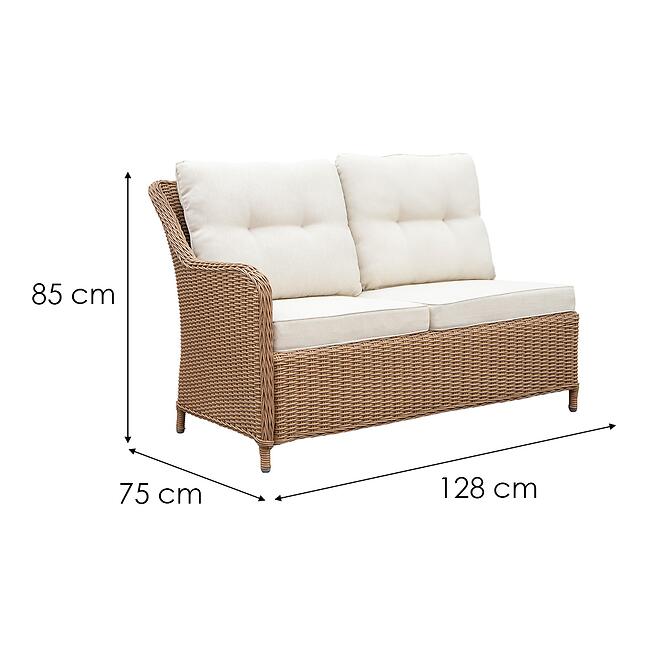 Technorattan set Bolzano 13276 natural,9