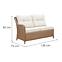 Technorattan set Bolzano 13276 natural,9