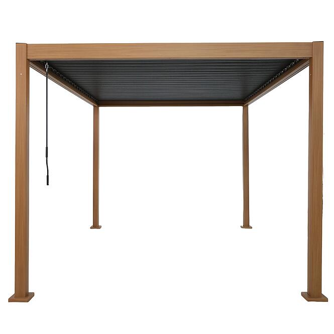 Záhradný pavilón Venus 3x4x2,5 hliník