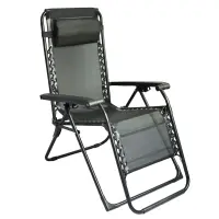 Relaxačné ležadlo XT5003 čierne