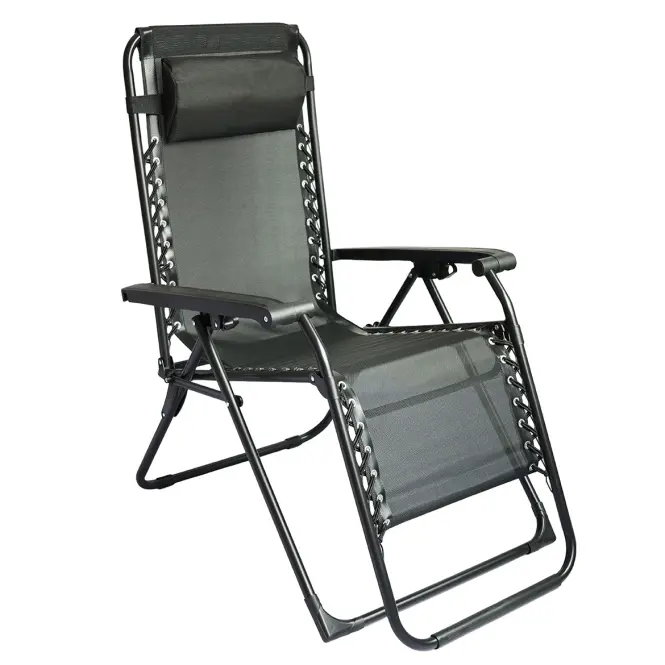 Relaxačné ležadlo XT5003 čierne