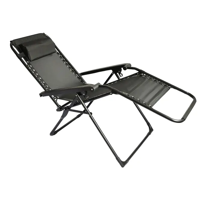 Relaxačné ležadlo XT5003 čierne