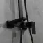 Sprchový a vaňový systém Remi X 1-F čierna,3