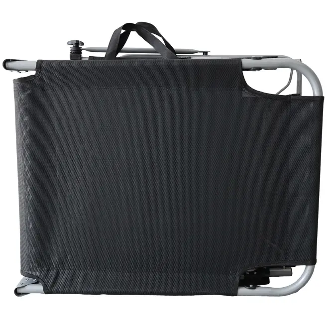 Čierne ležadlo Chill XT5027,4
