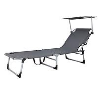 Lehátko Chill XT5027 sivé