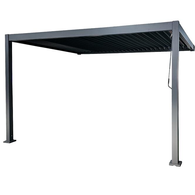 Pergola k stene Merkury 810062 3x4x2,5 m