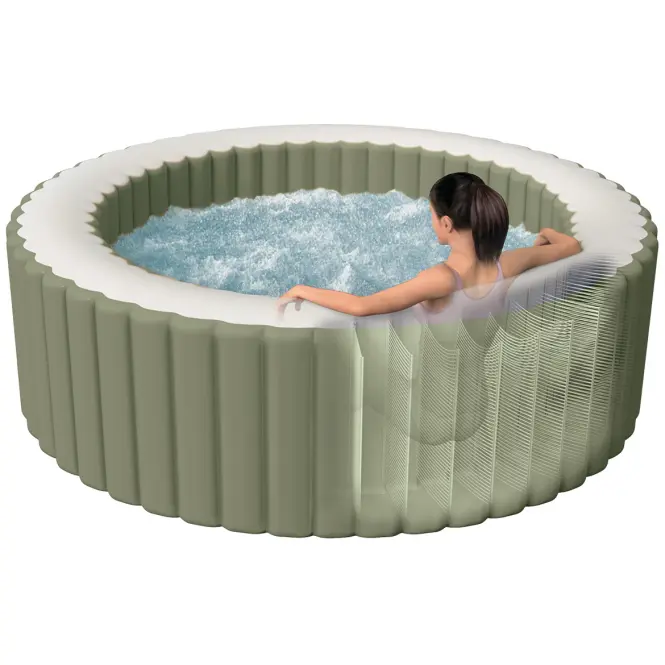 Nafukovacia vírivka Spa 1.96x0.71m Olive green S2 28426NP
