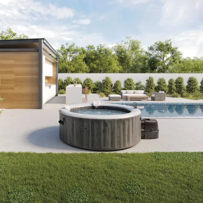Nafukovacia vírivka Spa 1.96x0.71m Greywood Bubble Delux S2 28440NP,2