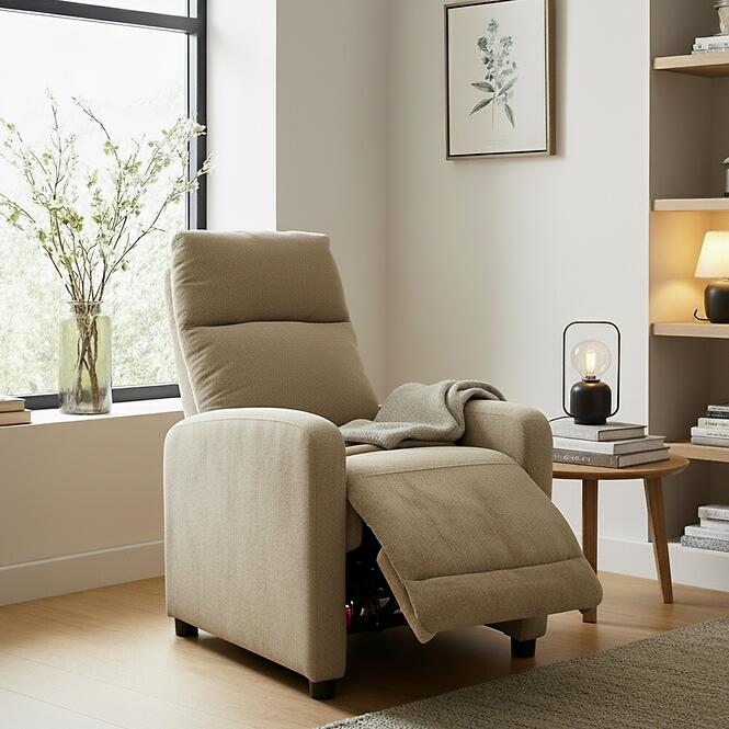 Kreslo Pillo Holms 38 tmavá béžová